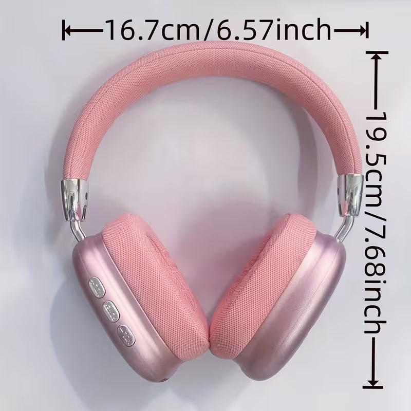 B35 Wireless Headphones - Rechargeable Lithium Battery, Semi-Open Back Design, Condenser Microphone, USB-C Charging, Ideal for Gaming, Movies, TV Series