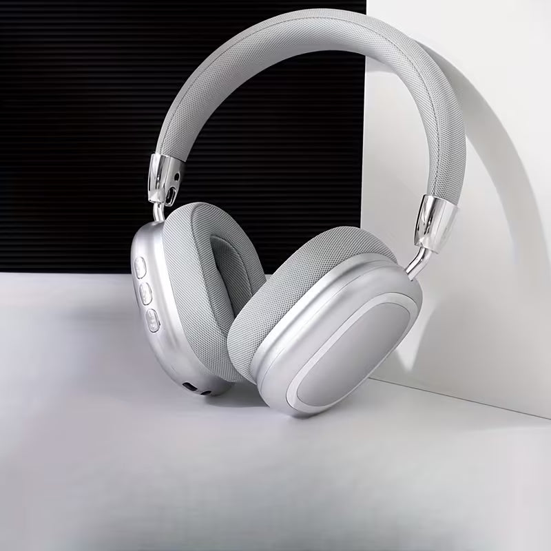 B35 Wireless Headphones - Rechargeable Lithium Battery, Semi-Open Back Design, Condenser Microphone, USB-C Charging, Ideal for Gaming, Movies, TV Series